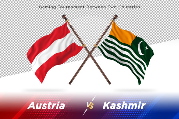 Austria Versus Kashmir Two Flags – A Creative Concept for Global Representation