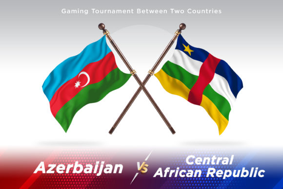 Azerbaijan Versus Central African Flags