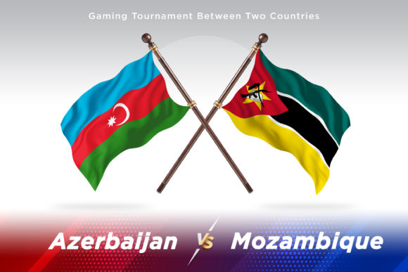 Azerbaijan Versus Mozambique Two Flags Design: A Creative Tool for Global Comparisons